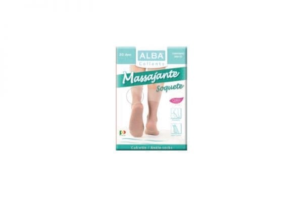 SOQUETE MASSAJANTE 20 DEN ALBA