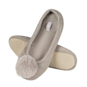 chinelos_pantufas_quarto_pompom_cinzento_mulher_fabrica_das_peugas