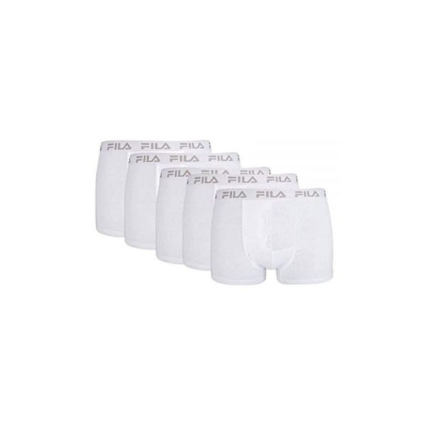 PACK 5 BOXER FILA BRANCO